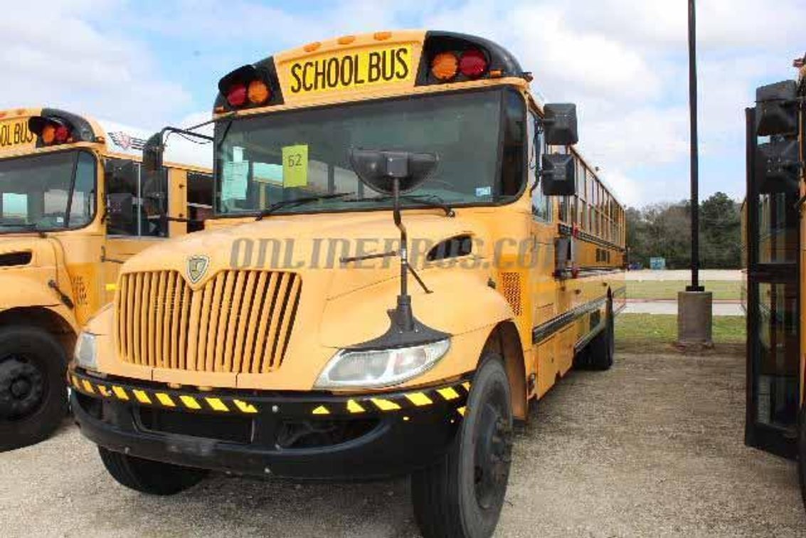 (1) 2010 International School Bus Vin #6754 - Will Need To Be Towed