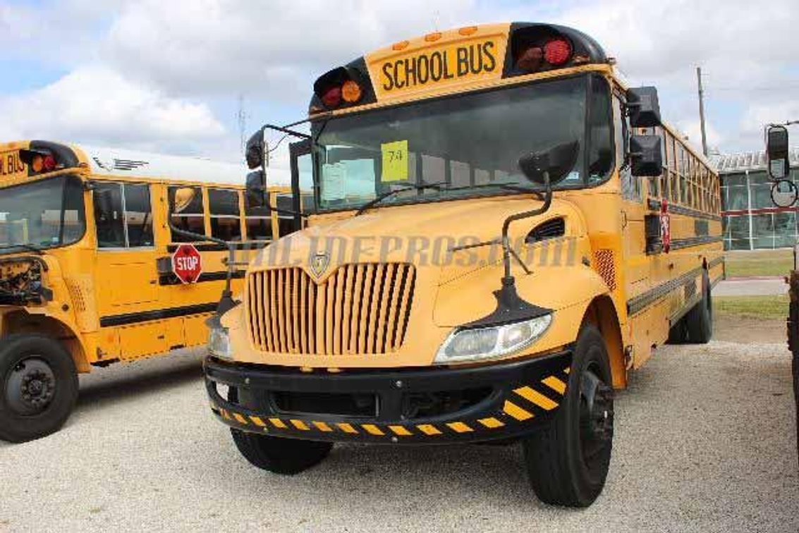(1) 2008 International School Bus Vin #1480 - Will Need To Be Towed