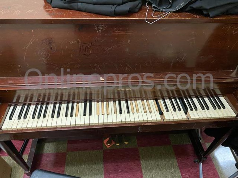 (1) Hamilton Studio Standup Piano