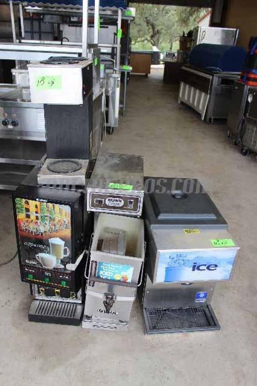 (Lot) Coffee, Tea Machine, & Ice Dispenser