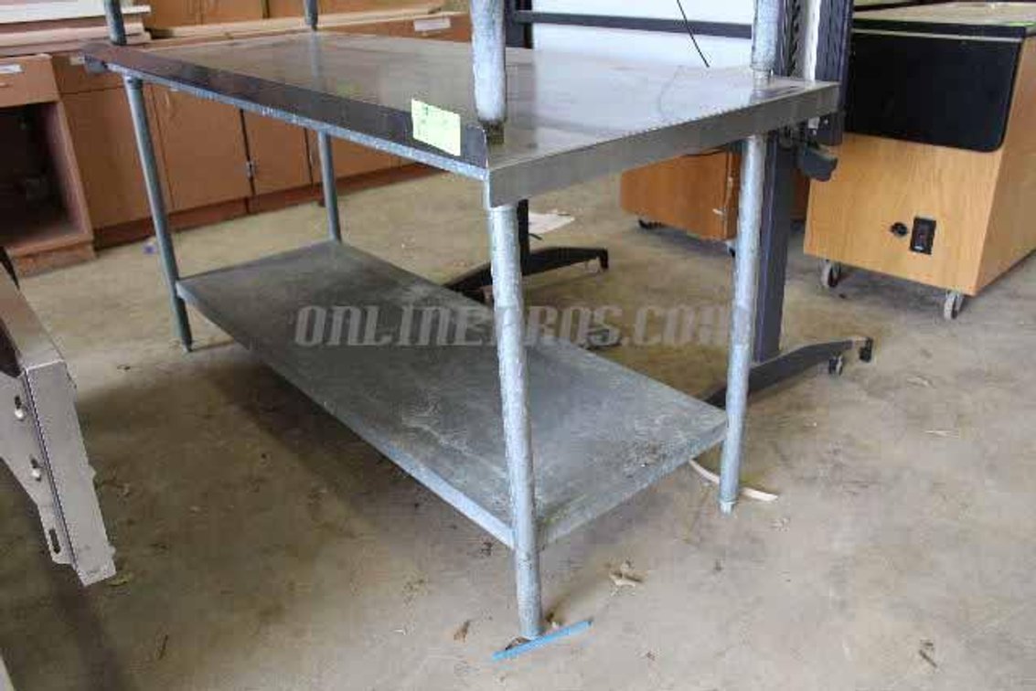 (1) Metal Prep Table
