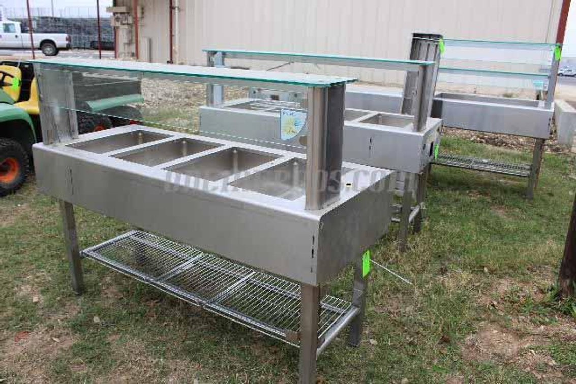 (1) Custom Made Serving Line
