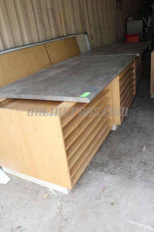 (Lot) Drawing Cabinets & Tops
