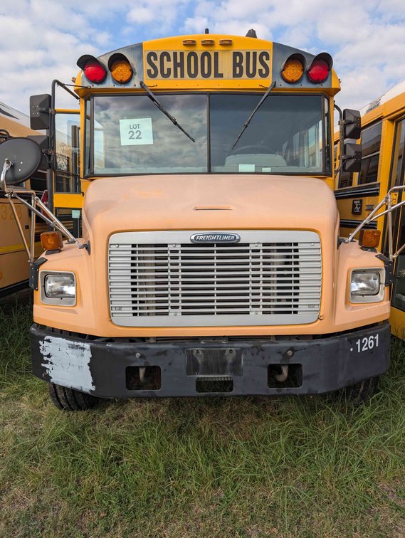 2007 -  58 FS 65 Thomas Freightliner School Bus-Will Need to Be Towed