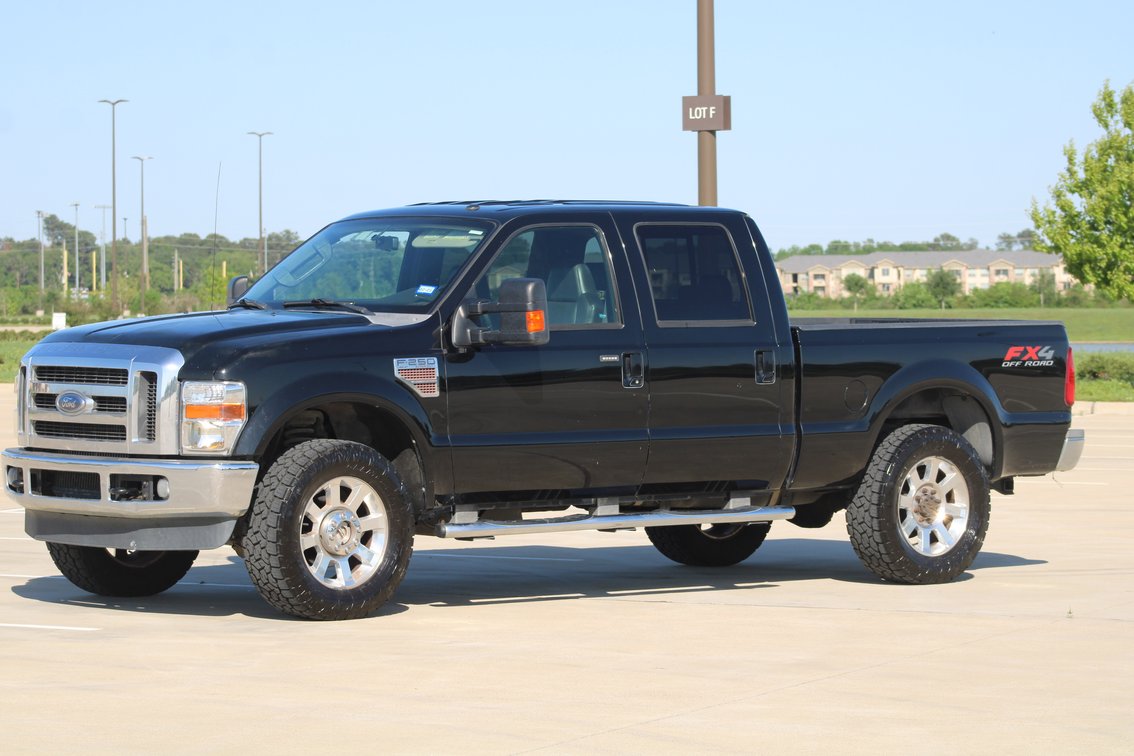 Image for 2010 Ford F250 Lariat Super Duty 4x4 Crew Cab Pickup (Seller: Lemons Auctioneers Company Truck) - Tomball, TX 77377