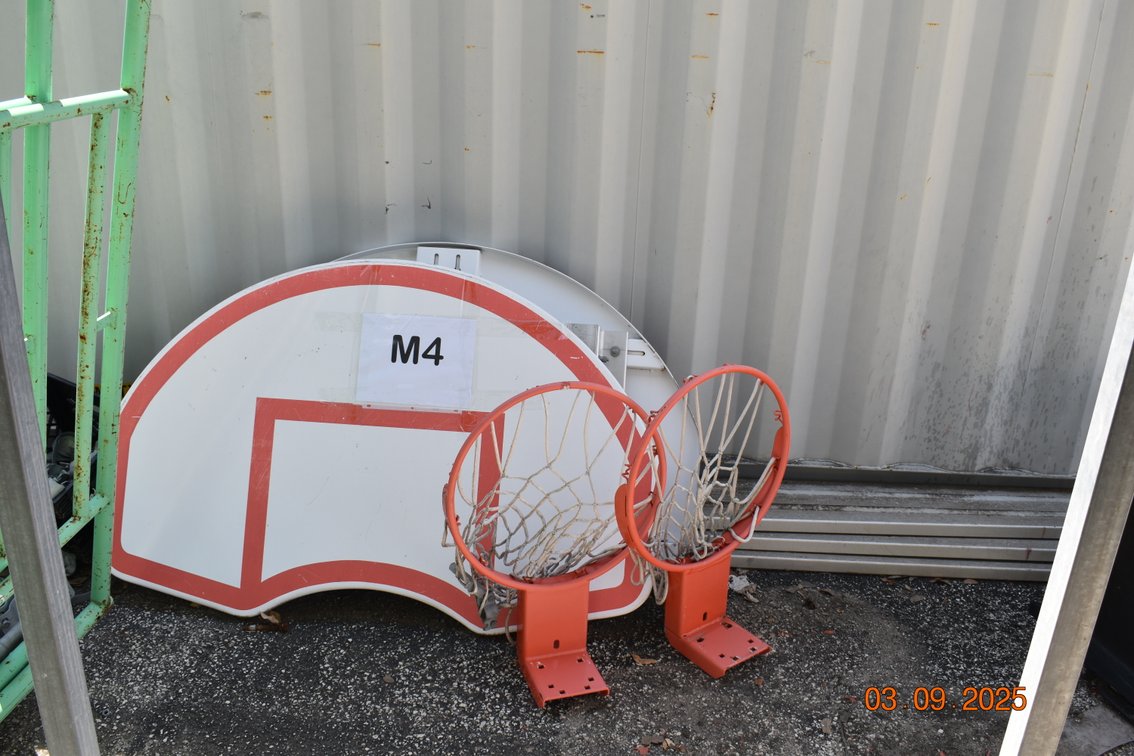 Metal Basketball Backboards