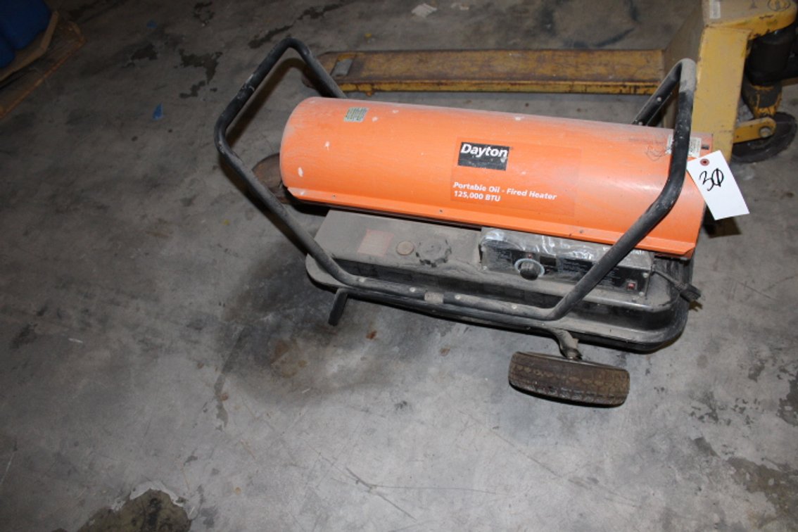Dayton Heater and Pallet Jack