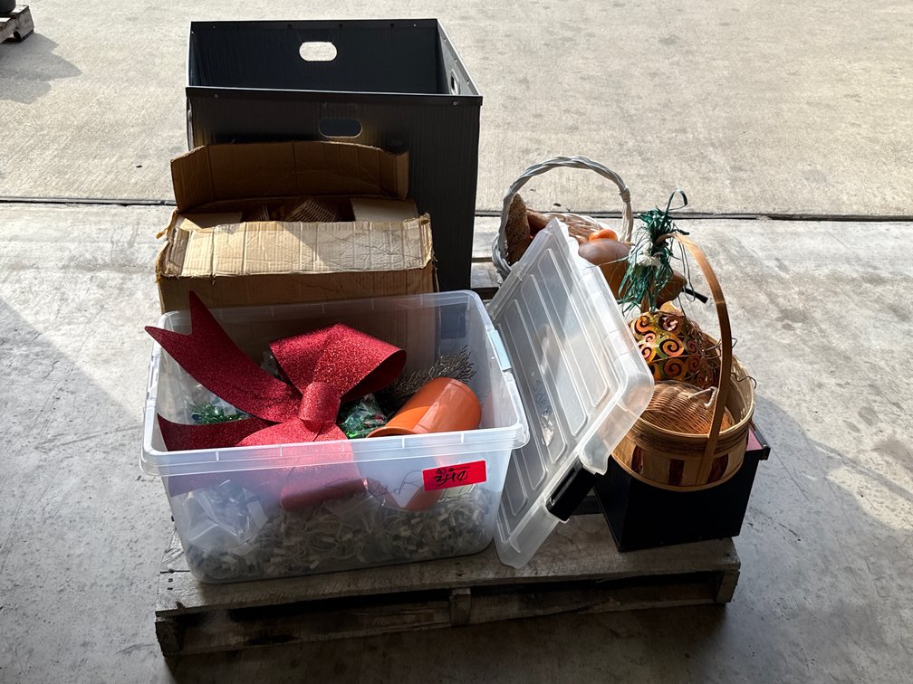 Holiday Decorations and School Supplies