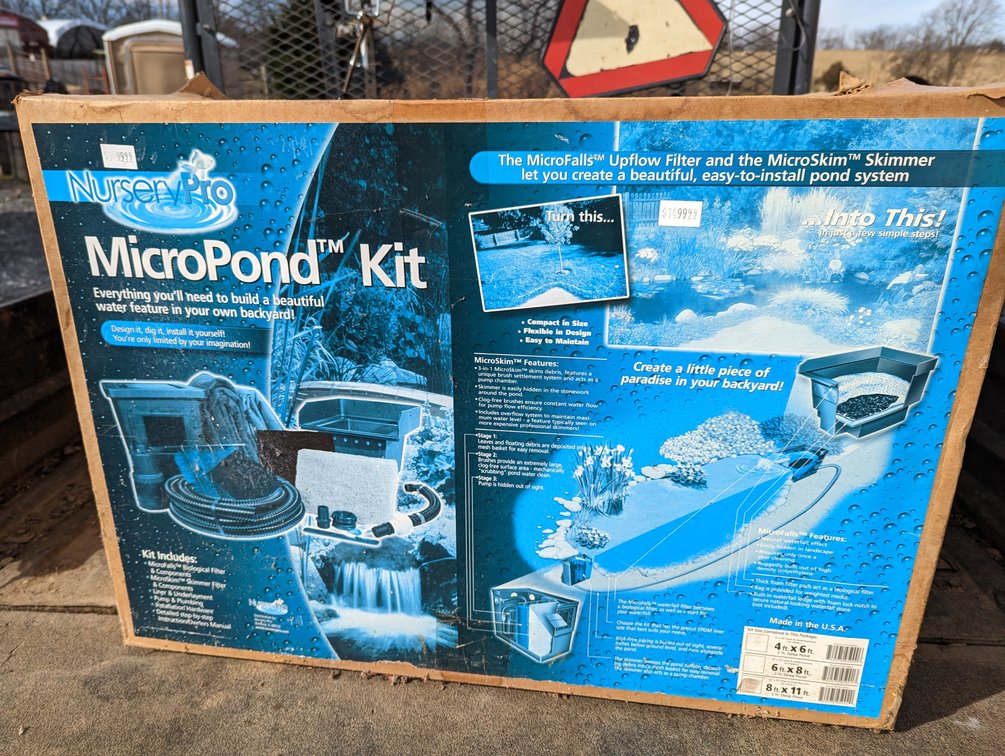 NurseryPro Micro Pond Kit
