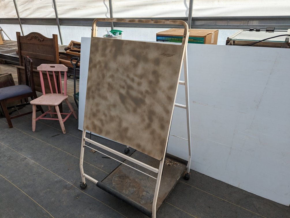 Metal Display Cart