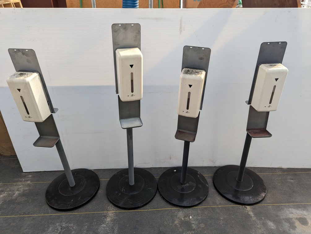 Four Hand Sanitizer Stands