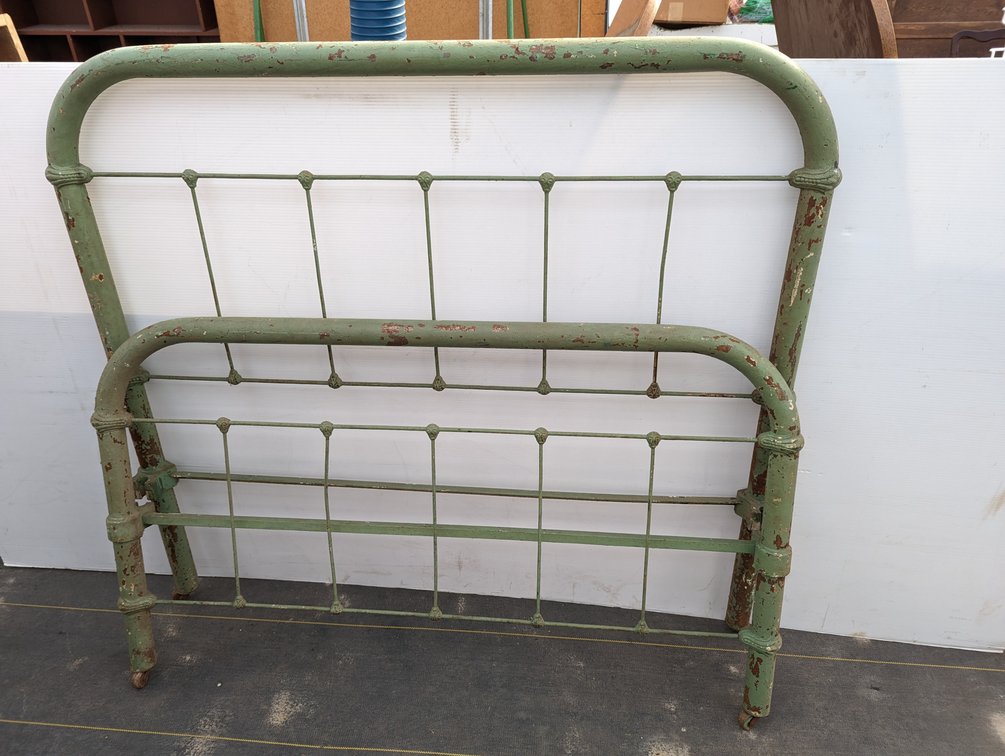 Antique Metal Bed Frame