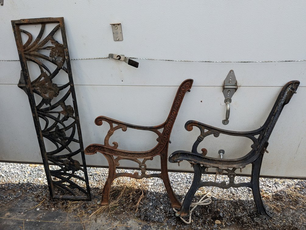 Metal Bench