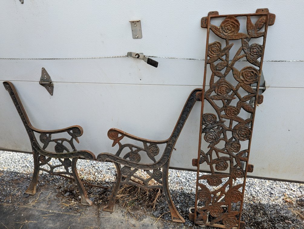 Metal Bench