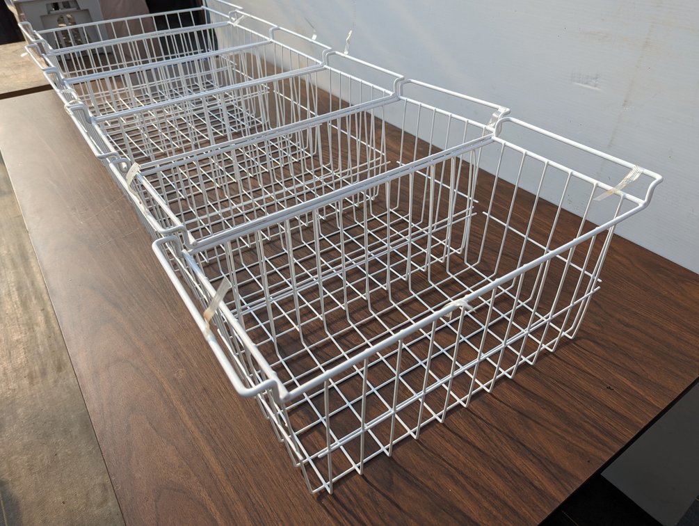 6 Freezer Baskets