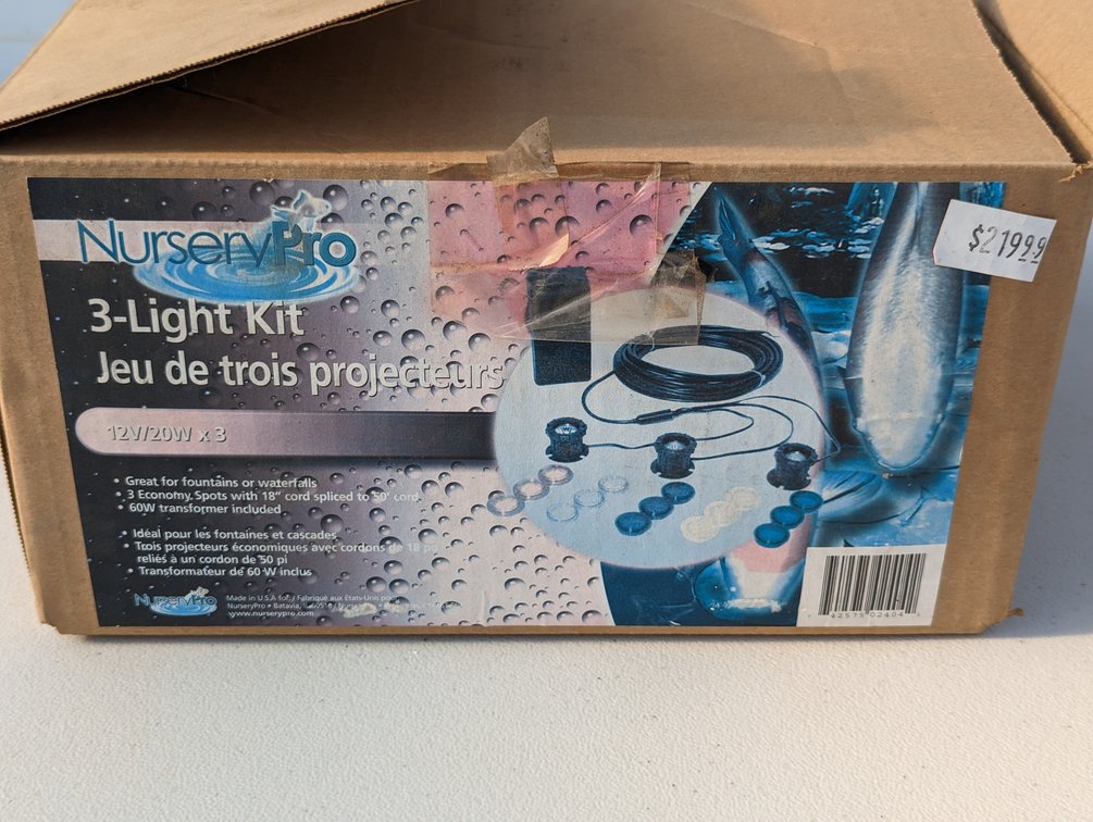 Nursery Pro 3-Light Kit