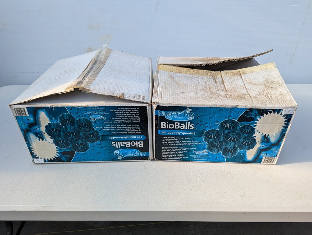Two Boxes Of Bio Balls