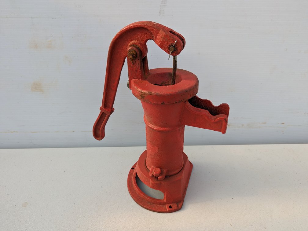 Red Water Pump