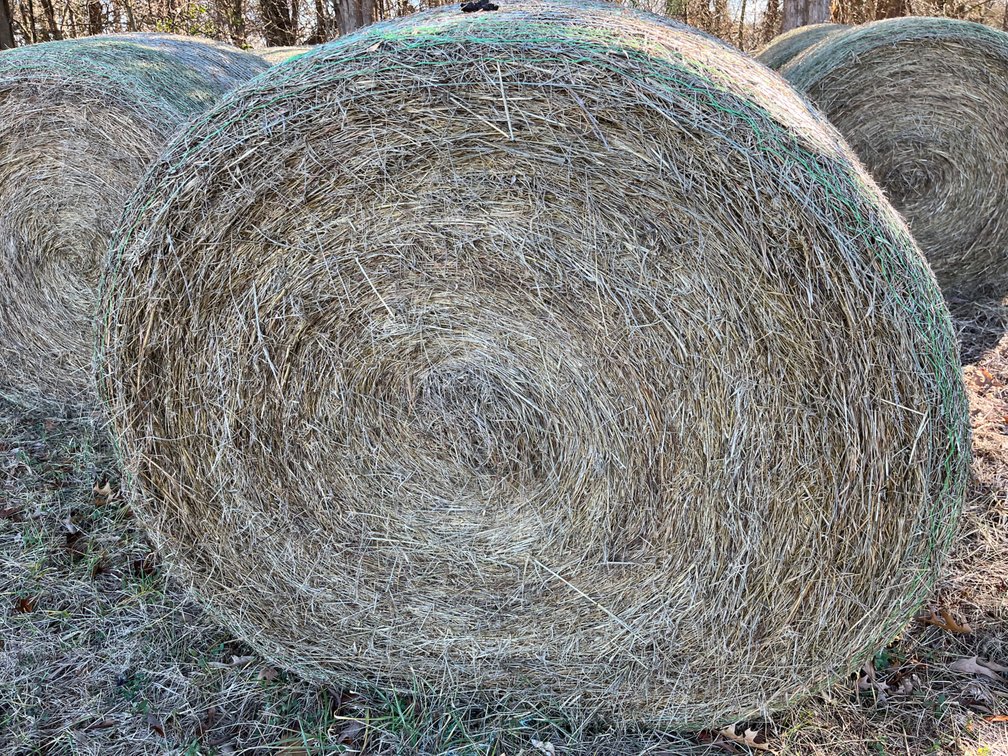 (9) Rolls Grass Hay