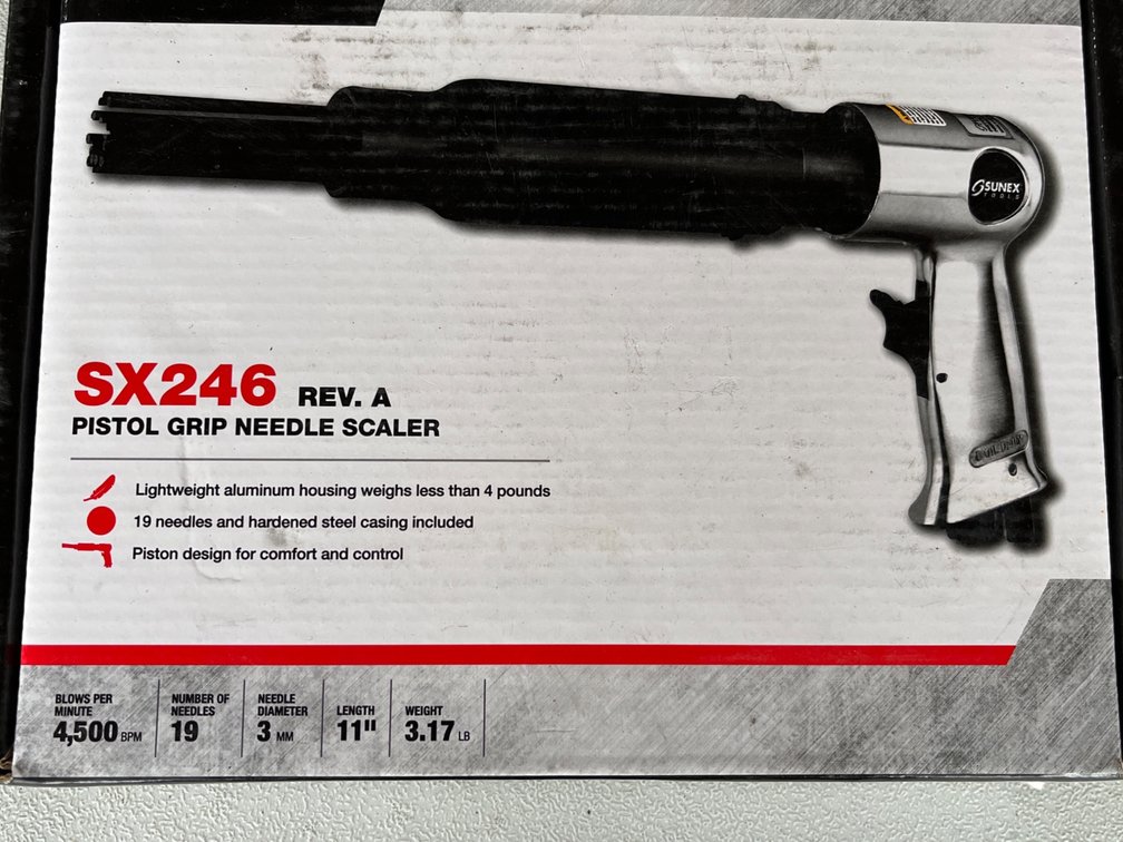 Sunex SX246 Pistol Grip Needle Scaler