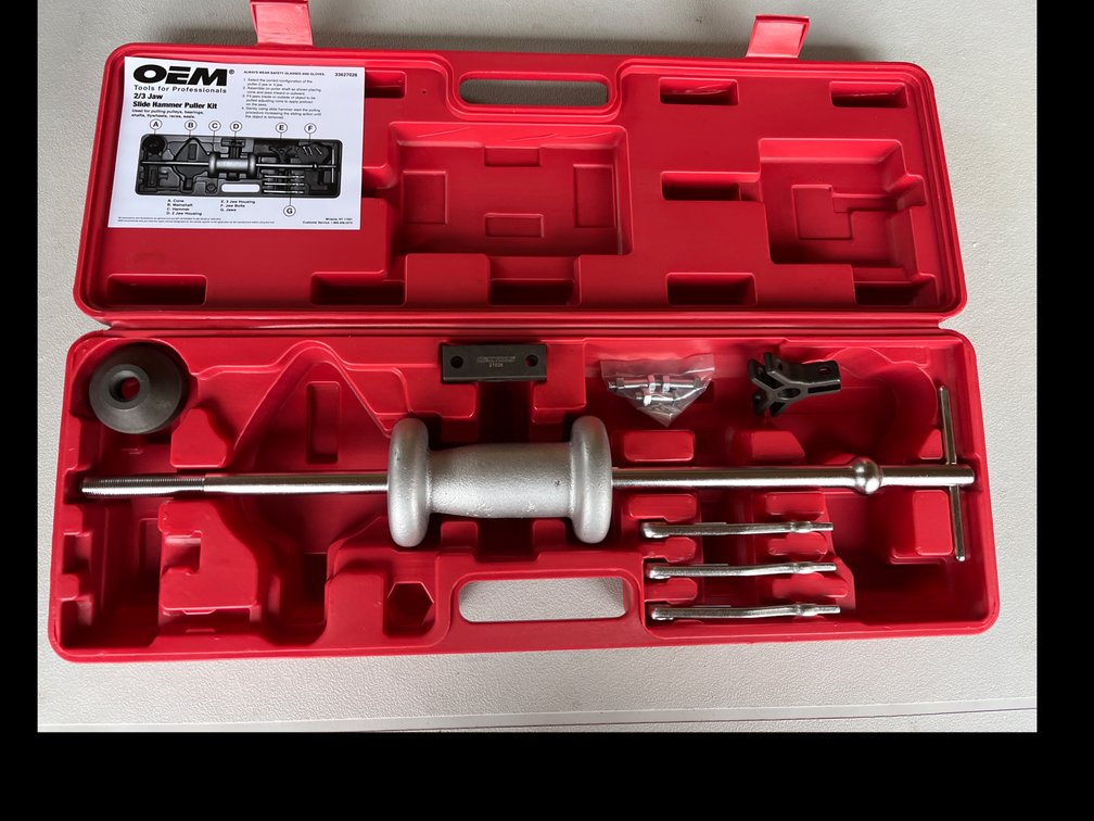 OEM Slide Hammer Puller Kit