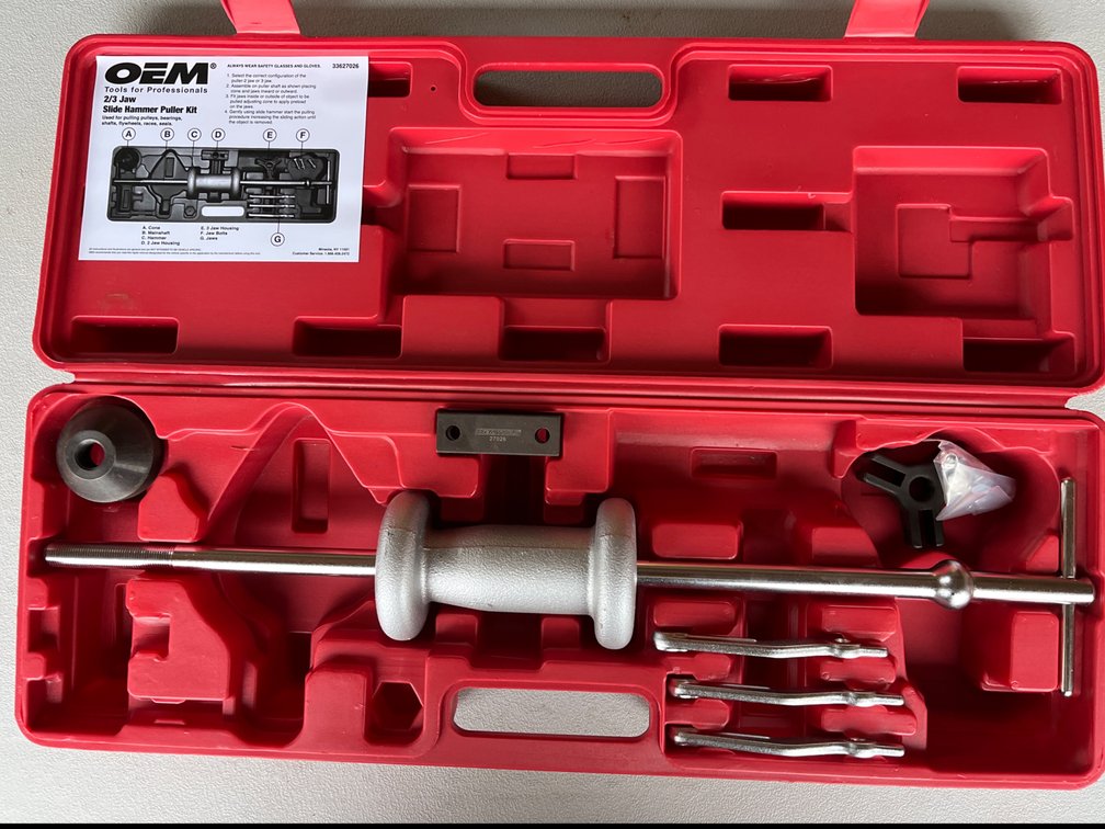 OEM Slide Hammer Puller Kit