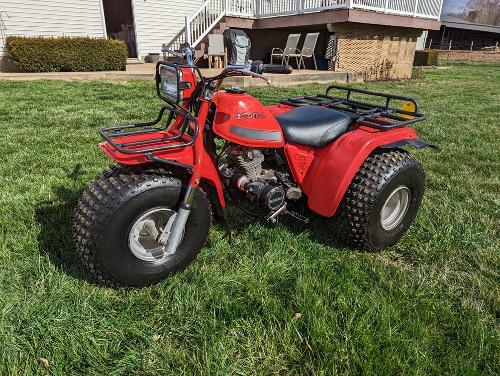 1982 Honda ATC Big Red 3 Wheeler