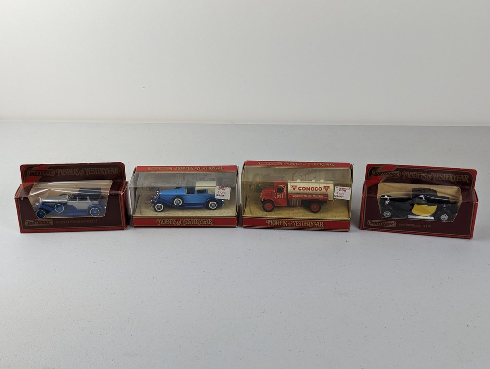 (4) Matchbox Models Of Yesteryear 