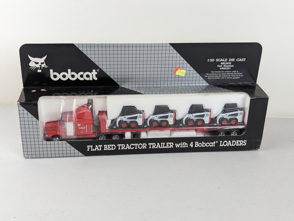 Bobcat Flat Bed Truck