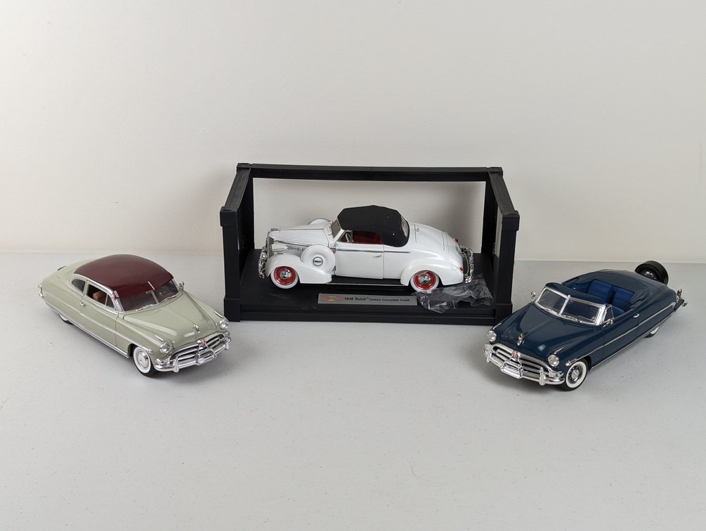 (3) Large Diecast Model Cars