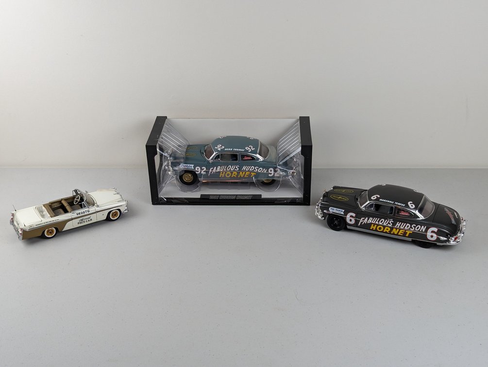 (3) Diecast Race Cars