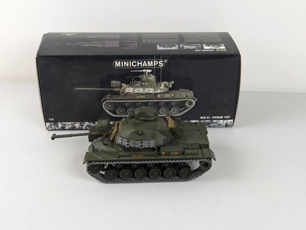 MiniChamps M48 A3 Tank