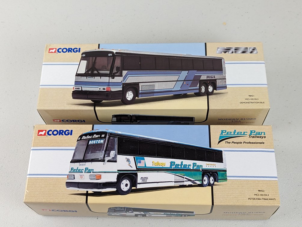 (2) Corgi Classics Buses