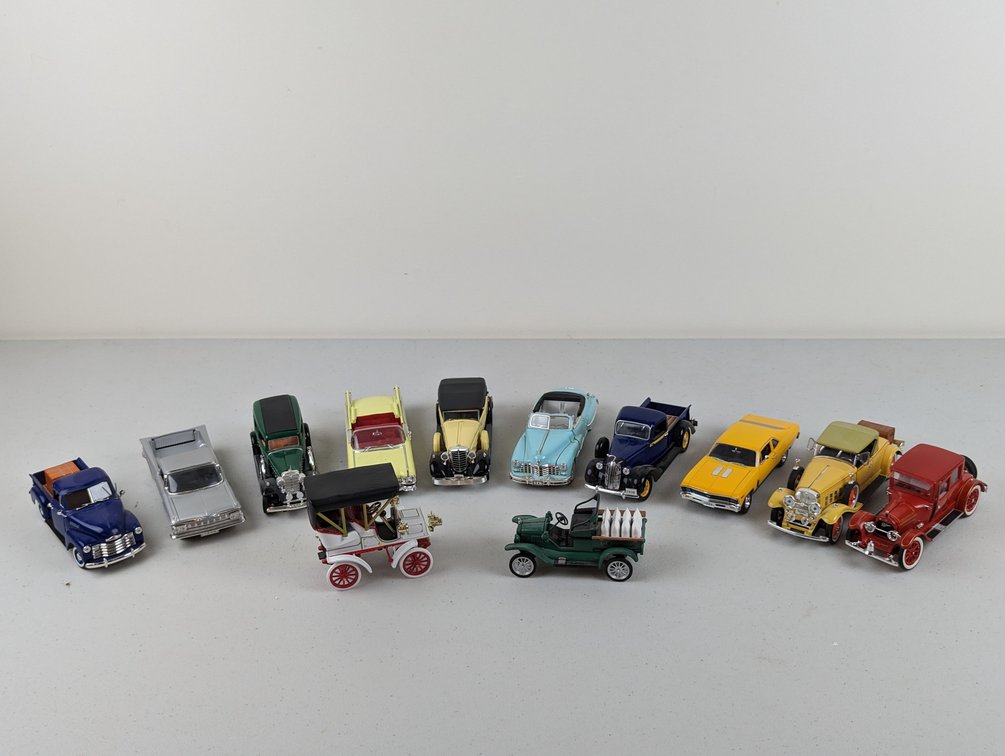 (12) National Motor Museum Models