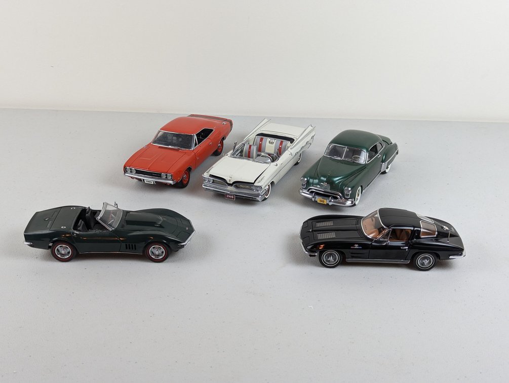 (5) Danbury Mint Models