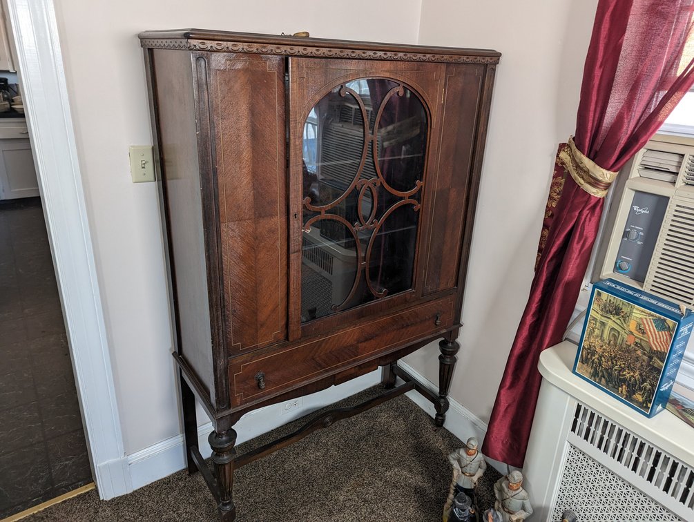 Federal Style China Cabinet