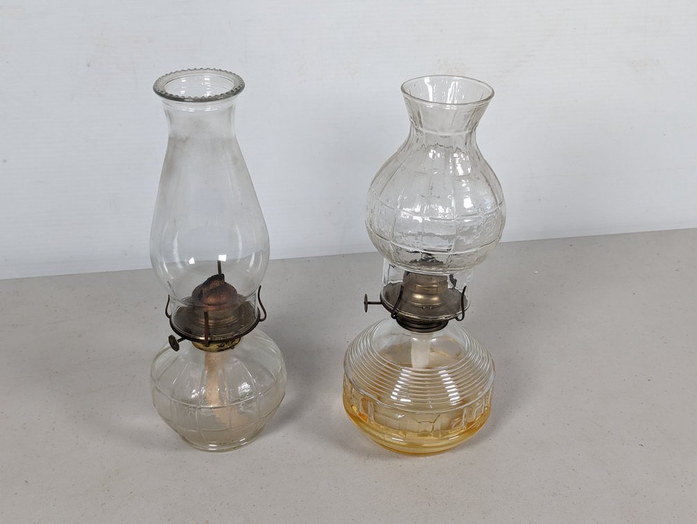 Two Oil Lamps