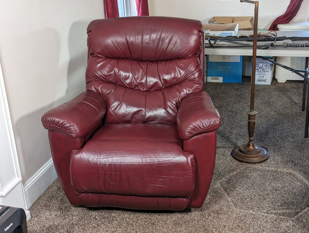 Leather La-Z-Boy Recliner 