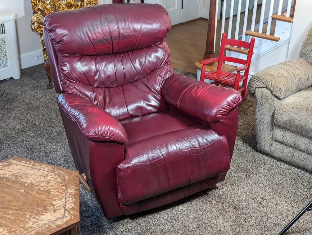 Leather La-Z-Boy Recliner 