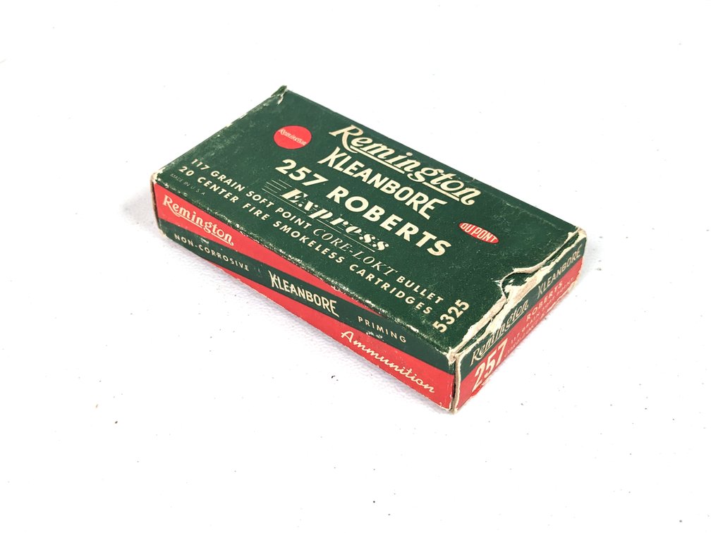 Remington Kleanbore 257 Roberts Box With Brass