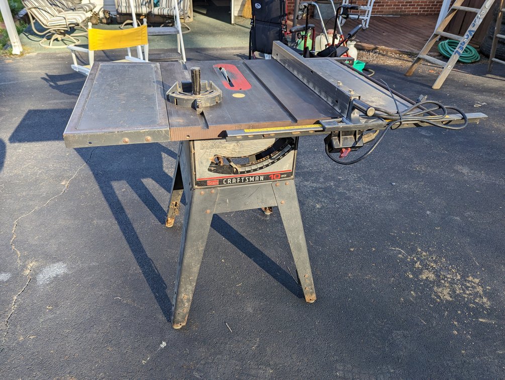 Craftsman 10" Table Saw