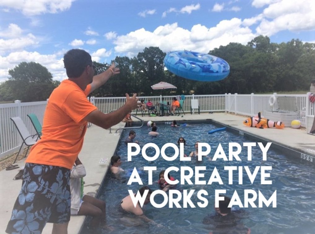 Pool Party At Creative Works Farm