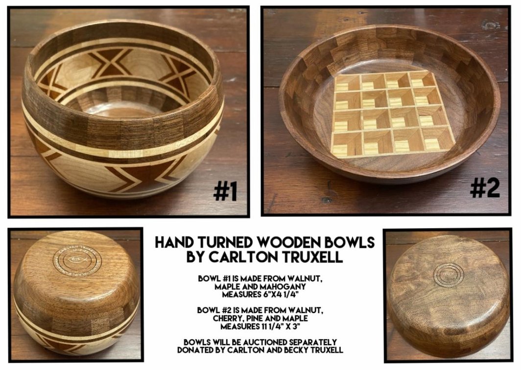 Hand Turned Wooden Bowls