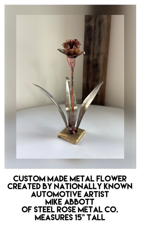 Custom Metal Flower