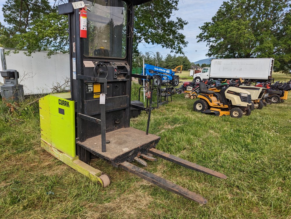 Clark Ride On Electric Fork Lift