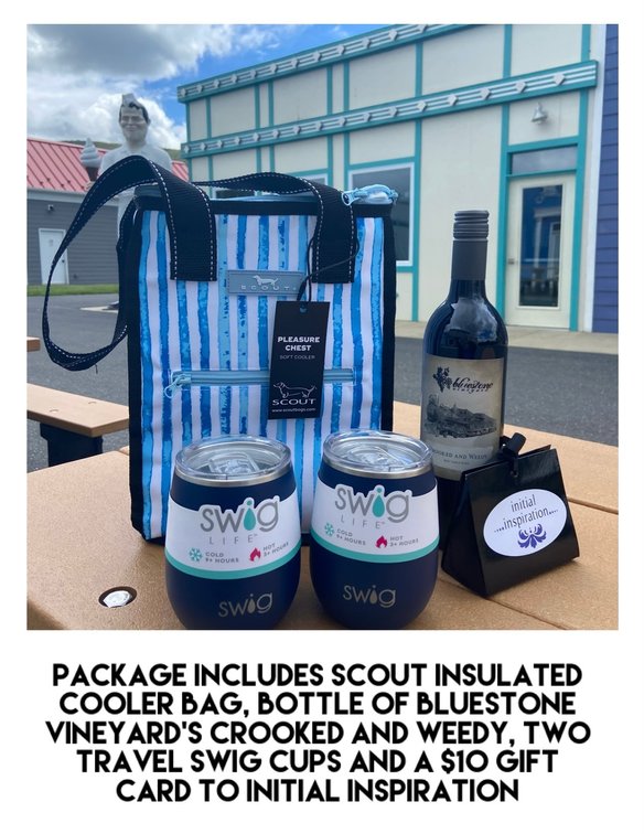Insulated Wine Tote With Gift Card