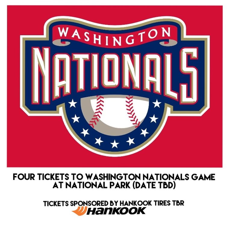 Four Tickets To Washington Nationals