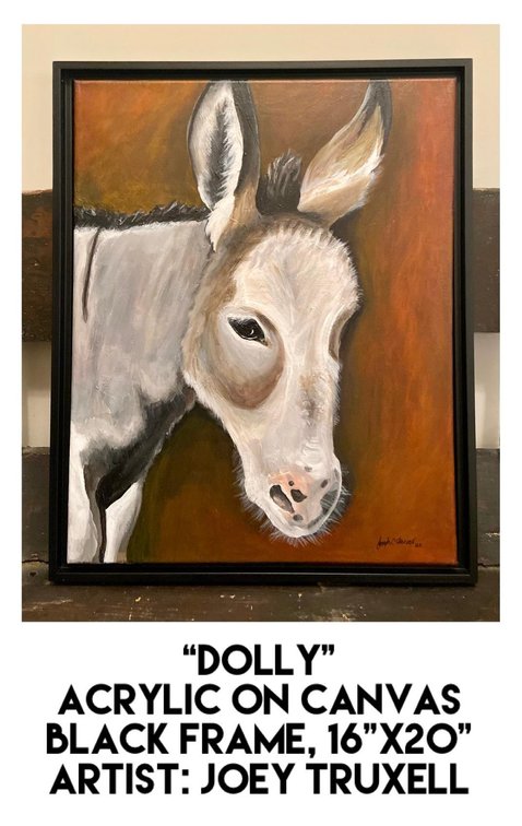 "Dolly" Acrylic On Canvas
