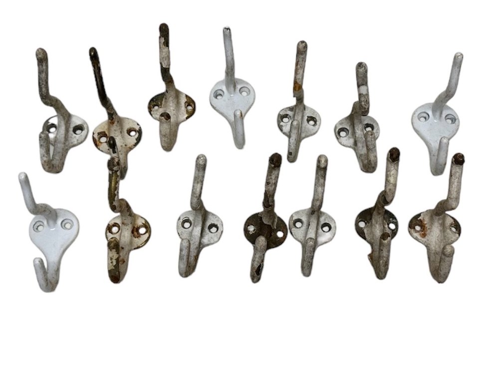 Antique Door Hanging Hooks Lot of 14
