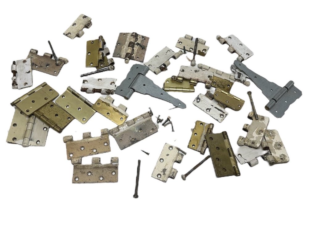 Large Lot of Door Hinges 